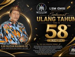 58 Tahun H.M. Fauzan Rahman: Jejak Kepemimpinan yang Menjelma Menjadi Warisan Perjuangan dan Pilar Kekuatan GMBI