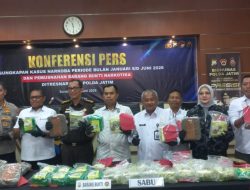 GIAN  Apresiasi Kinerja Diresnarkoba Polda Jatim dan Jajarannya Terkait Pengungkapan dan Pemusnahan BB Narkotika