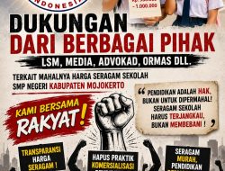 Soroti Dugaan Komersialisasi Seragam SMP Negeri, APPI Serukan Reformasi Total Tata Kelola Pendidikan di Kabupaten Mojokerto