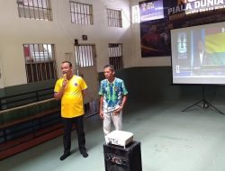 Spirit Piala Dunia Menginspirasi Pembinaan: Karutan Surabaya dan Legenda Persebaya Hadirkan Nobar Humanis untuk Bangun Karakter, Mental, dan Harapan Baru Warga Binaan