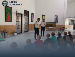 Mutasi 27 Narapidana Narkotika ke Lapas Kelas I Surabaya Perkuat Stabilitas Pemasyarakatan, Pembinaan Berbasis Mapenaling Jadi Gerbang Reintegrasi Warga Binaan