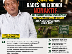 Sidang Perdana Dugaan Korupsi Kades Mulyodadi Kian Dekat, GSIP Sidoarjo: Pengadilan Tipikor Harus Membuka Fakta, Menegakkan Keadilan, dan Memulihkan Kepercayaan Publik